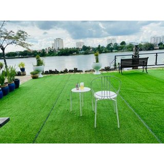Thảm cỏ nhân tạo 1.5cm xanh tươi