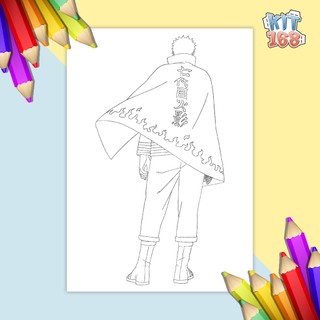 Tranh tô màu Naruto TTM-0038