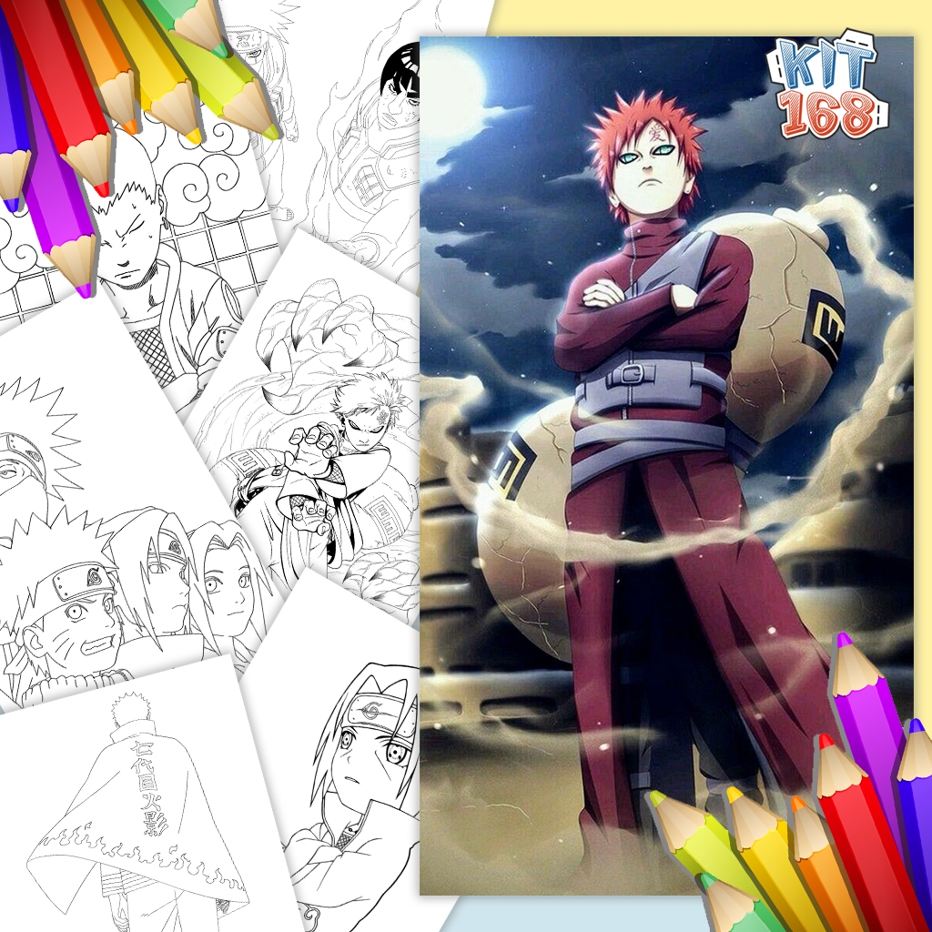 Tranh tô màu Naruto TTM-0038