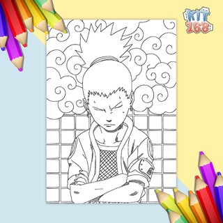 Tranh tô màu Naruto TTM-0038