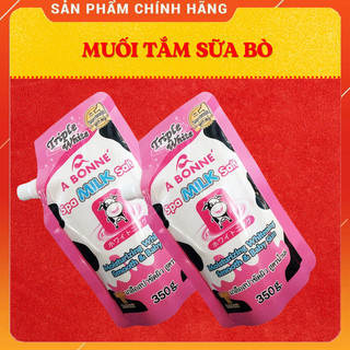 Muối tắm sữa bò tẩy tế bào chết A Bonne Spa Milk Salt Thái Lan 350gr