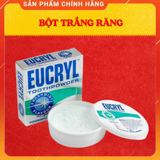 Bột Tẩy Trắng Răng Eucryl Powerful Stain Removal Toothpowder 50g