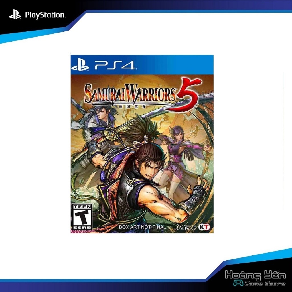 Đĩa Game Samurai Warriors 5 Ps4