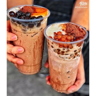 Set Milo Dầm Trân Châu Pudding Trứng Pudding Socola THE GARDEN