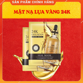 Hộp Mặt Nạ Lụa Vàng 24k Goldzan & Luxury Chính Hãng