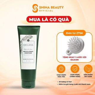 Dầu xả gừng weilaiya chính hãng hỗ trợ mọc tóc nhanh ngăn rụng tóc giúp tóc chắc khỏe,dành cho tóc dầu 250ml