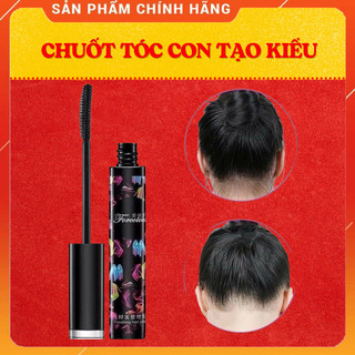 Chuốt tóc con tạo kiểu tóc cố định tóc vào nếp gọn gàng