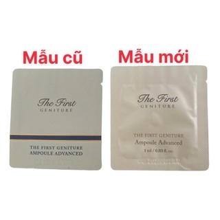 Gói tinh chất vàng Ohui The first chiết xuất từ thành phần tinh chất vàng 24k - The First Ampoule Advanced