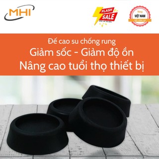 Miếng đệm cao su kê chân chống rung, chống ồn cho máy giặt, tăng ma sát, chống di chuyển