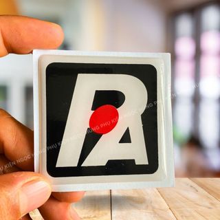 Logo loa pa dán thùng loa - 2 tem