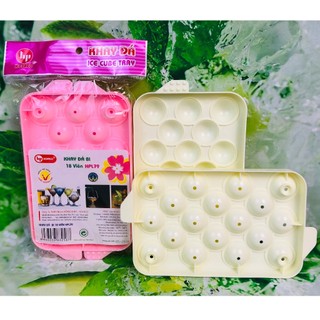 Vĩ làm thạch rau câu siêu tiện lợi - Khay đá bi lớn 18 viên HPL79 bằng nhựa cao cấp Hofaco