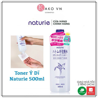 Lotion dưỡng ẩm Naturie Hatomugi Skin Conditioner, 500ml