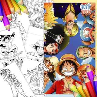 Tranh tô màu One Piece TTM-0049