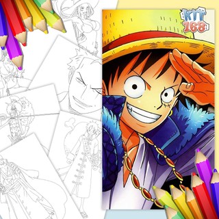 Tranh tô màu One Piece TTM-0048