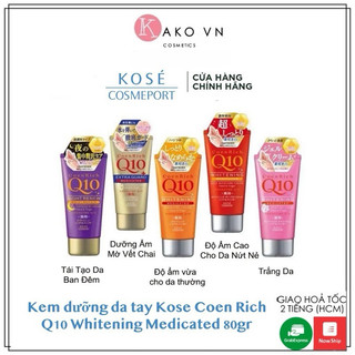 Kem dưỡng da tay Kose CoenRich Q10 Whitening Hand & Finger ( đủ loại )