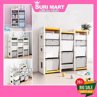 (🌞Link Hỏa tốc HCM) Tủ để Đồ Chơi Newber 11 ngăn, Kệ đồ chơi cho bé Kệ đồ chơi - Kệ để đồ cho bé dạng tủ Babyviva
