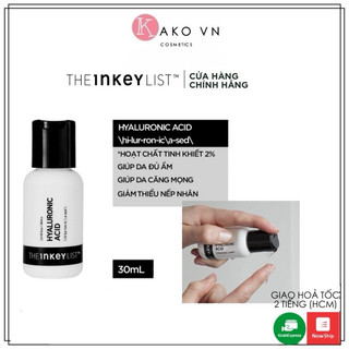 (BILL US) Serum cấp ẩm The INKEY List HA Hyaluronic Acid 30ml