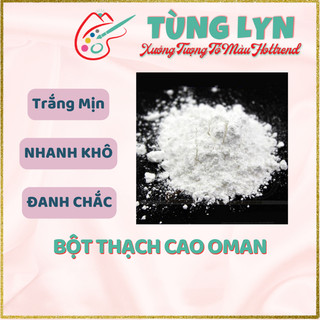Bột thạch cao, bôt đúc tượng oman, 1kg, tượng thạch cao tùng lyn