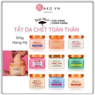 Tẩy tế bào chết cơ thể tree hut shea sugar scrub