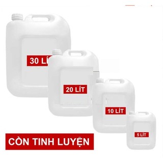 Can cồn sát trùng y tế tiệt trùng 70 độ, 90 độ, can 5 lít, 10 lít, 20 lít, 30 lít - univ