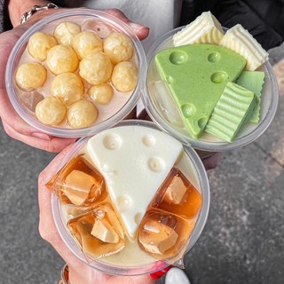 Bột pudding/flan Mole Đài Loan nhiều hương vị