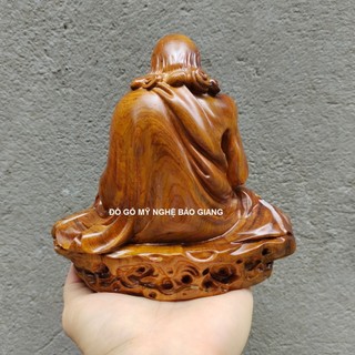 Tượng đạt ma sư tổ bằng gỗ thơm