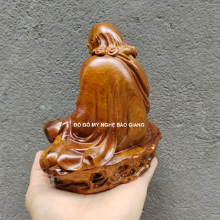 Tượng đạt ma sư tổ bằng gỗ thơm