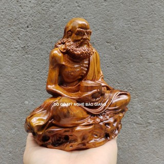 Tượng đạt ma sư tổ bằng gỗ thơm