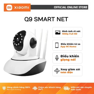 CAMERA IP SMART NET /Q6 PRO WIFI Full HD New 2023 - QUAY ĐÊM CÓ MÀU - XOAY 360 ĐỘ - THEO DÕI CHUYỂN ĐỘNG
