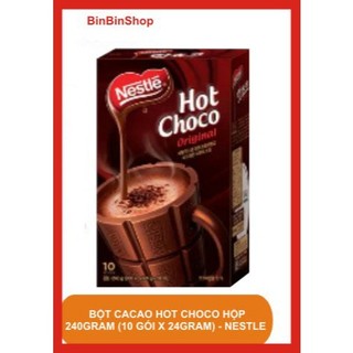 Bột Cacao Nestlé Hot Choco (10 gói x 24gram) - Nestle