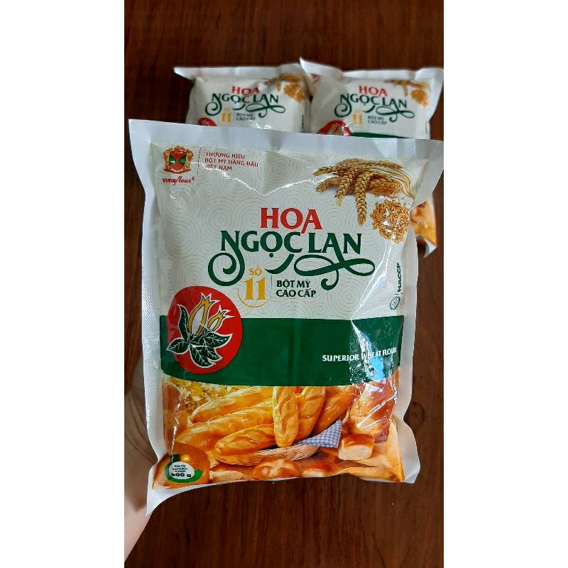 BỘT MÌ HOA NGỌC LAN SỐ 11 BỘT MÌ CAO CẤP / GÓI 500G, GÓI 1KG