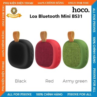 Loa Bluetooth mini Hoco BS31 Bright Sound V4.2 pin 500mAh Nhỏ gọn Nghe nhạc 5h Hỗ trợ nghe thẻ nhớ