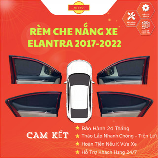 Rèm Che Nắng Loại 1 Chính Hãng Mr Ô Tô ,Thiết Kế Cho Xe HYUNDAI ELANTRA 2017-2022. Bảo Hành 24 Tháng