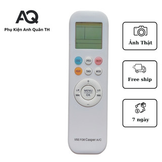 Remote máy lạnh Casper - Điều khiển điều hòa Casper hàng mới
