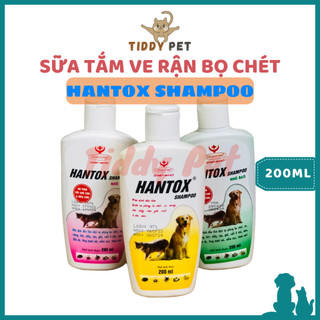Sữa tắm cho chó mèo hantox shampoo - chai 200ml