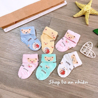 Vớ len mỏng sơ sinh - tất chân cho bé