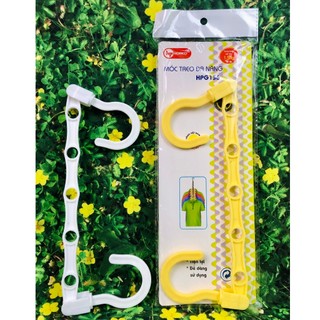 Móc treo quần áo xoay 360 độ bằng nhựa HOFACO cao cấp – Móc treo đa năng HPG156