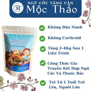 Combo 3 hộp ngũ cốc tăng cân mộc - tăng cân - lợi sữa - bổ sung chất dinh dưỡng - tăng cân đều đặn
