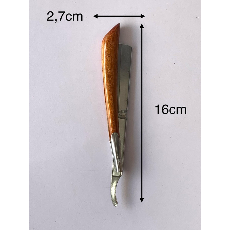 Cán dao cạo lông mặt inox / gỗ / nhựa kèm lưỡi dao lam size ngắn dài có mỏ chụp giá xưởng chất lượng