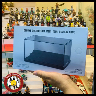 Đồ chơi xếp hình - Hộp trưng bảo quản minifigures - Tránh bụi - Kính mica - Ảnh thật !