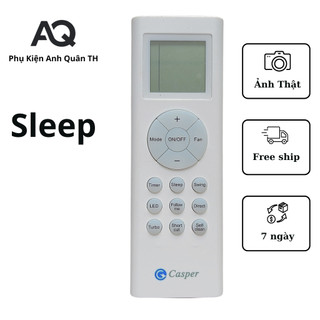 Điều khiển điều hòa casper - remote máy lạnh casper hàng mới