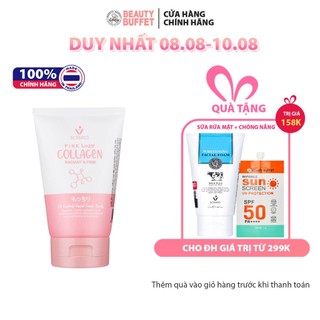 Sữa rửa mặt kiểm soát nhờn Scentio Pink Collagen Radiant & Firm Oil Control Facial Foam Scrub 100ml