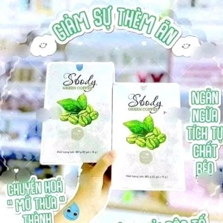 2 hộp cà phê sbody green chính hãng 100%