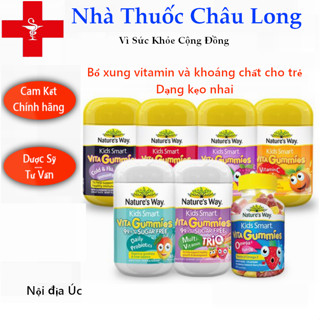 Kẹo dẻo bổ sung Vitamin Vita Gummies của Nature's Way- Kẹo Gum 7 vị
