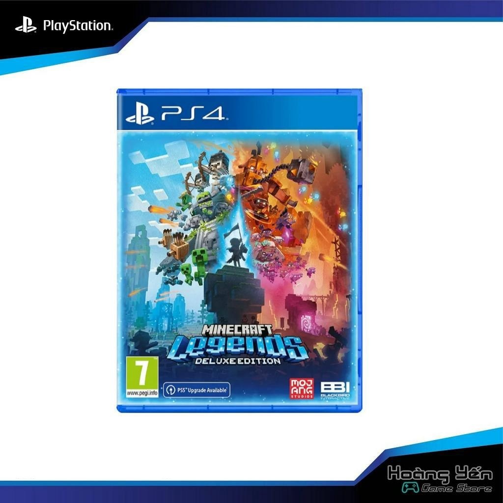 Đĩa Game Minecraft Legends Deluxe Edition Ps4