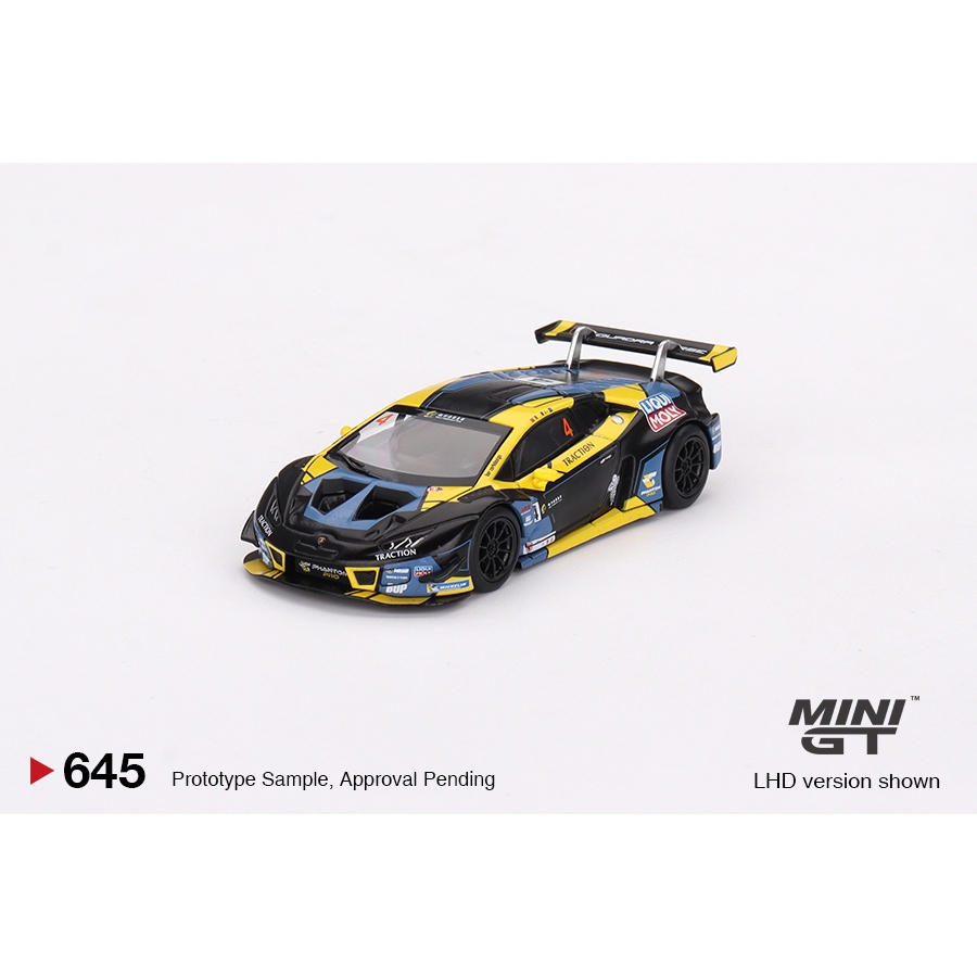 MÔ HÌNH 1:64 MINI GT - Lamborghini Huracán GT3 EVO #4 2022 Macau GP Macau GT Cup 3rd Place 