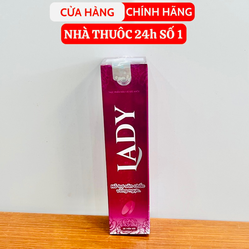 Viên Sủi LADY Chính hãng giúp hỗ trợ tăng vòng 1 nở ngực tròn to