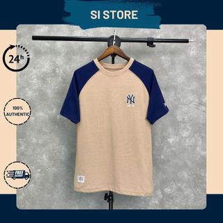 ÁO THUN TEE NEW ERA NY NÂU TAY NAVY (AUTH)