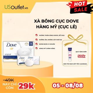 Xà bông cục Dove Mỹ Original 106g
