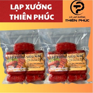 1KG Lạp Xưởng Thiên Phúc, Lạp Xưởng Đặc Sản Cai Lậy nóng ra lò hằng ngày (KHÔNG KÈM QUÀ)